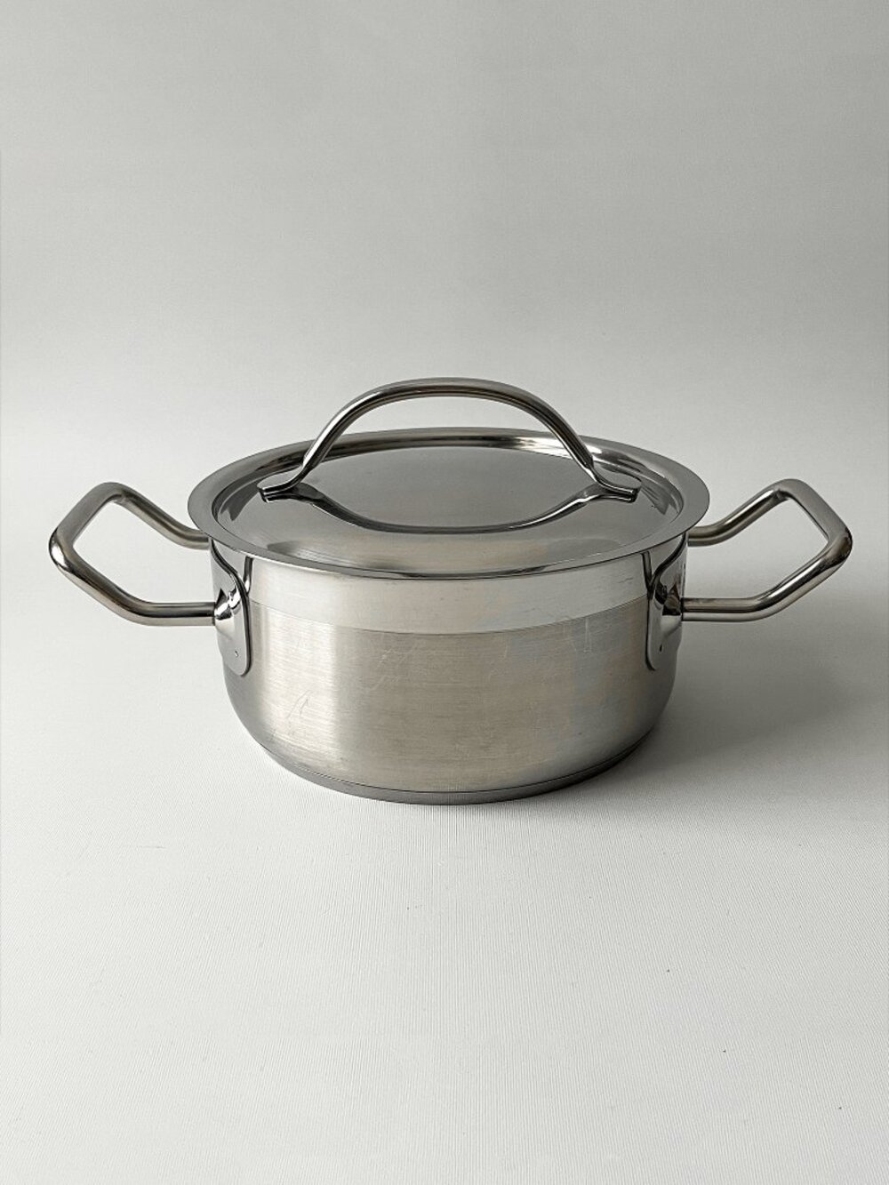 RARE Vtg Schulte Ufer Ecoline Stainless 1.5L Saucepan Gravy Pot Casserole & Lid